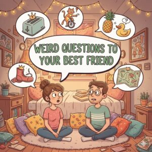 weird questions to ask your best friend